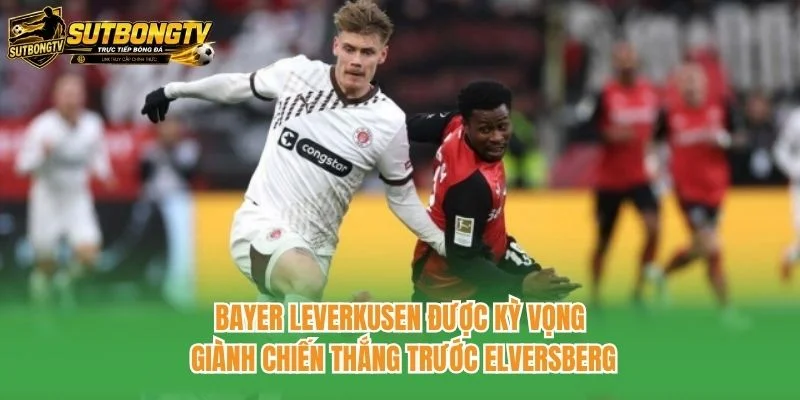 Bayer Leverkusen được kỳ vọng giành chiến thắng trước Elversberg Bayer Leverkusen được kỳ vọng giành chiến thắng trước Elversberg