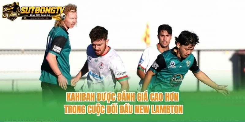 Kahibah được đánh giá cao hơn trong cuộc đối đầu New Lambton